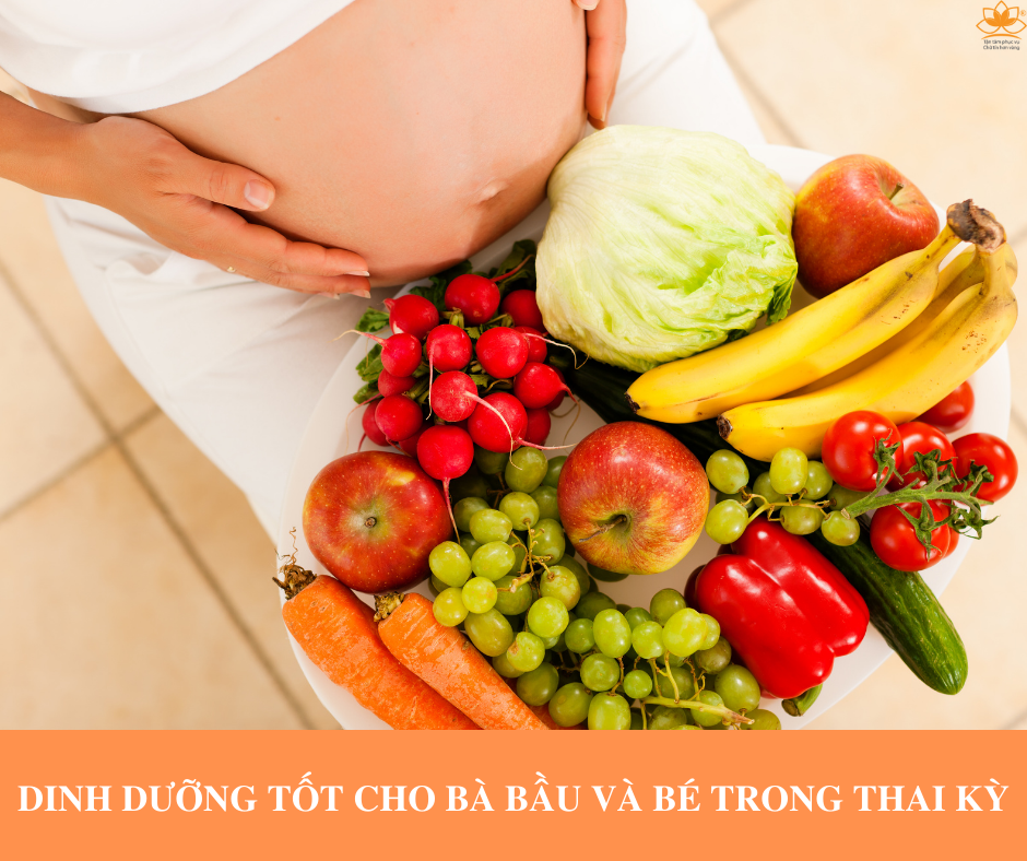CHẤT DINH DƯỠNG TỐT CHO BÀ BẦU VÀ SỰ PHÁT TRIỂN TOÀN DIỆN CỦA BÉ